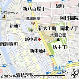 和歌山県和歌山市木挽丁17周辺の地図
