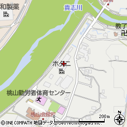 株式会社ホタニ　桃山工場ブラシ周辺の地図