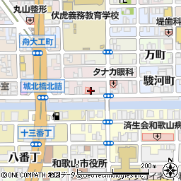 和歌山県和歌山市卜半町25周辺の地図
