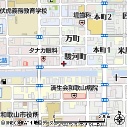 和歌山県和歌山市駿河町59周辺の地図