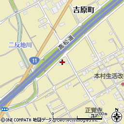 香川県善通寺市吉原町2861-1周辺の地図