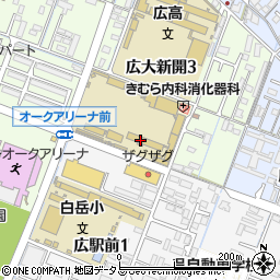 呉武田学園呉港高等学校周辺の地図
