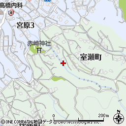 広島県呉市室瀬町周辺の地図