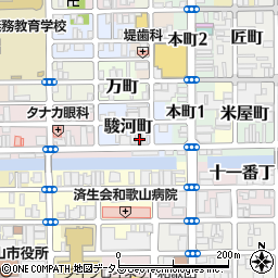 和歌山県和歌山市駿河町39周辺の地図