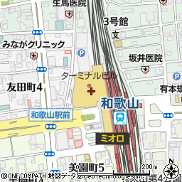グッチ近鉄和歌山店周辺の地図