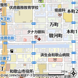 和歌山県和歌山市福町32周辺の地図