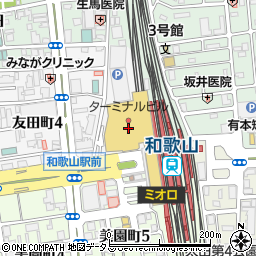 ベルファム・和歌山店周辺の地図