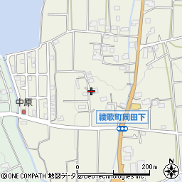 香川県丸亀市綾歌町岡田東156周辺の地図