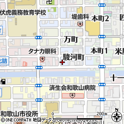 和歌山県和歌山市駿河町60周辺の地図