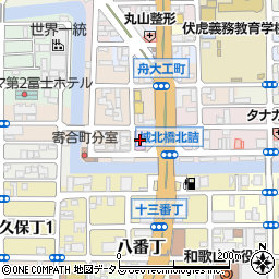 和歌山市立こども科学館周辺の地図