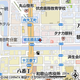 和歌山県和歌山市卜半町周辺の地図
