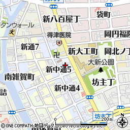 和歌山県和歌山市木挽丁11周辺の地図