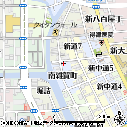 和歌山県和歌山市南雑賀町40周辺の地図
