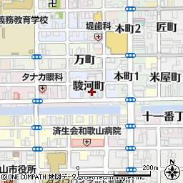 和歌山県和歌山市駿河町42周辺の地図