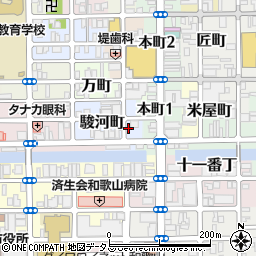 和歌山県和歌山市駿河町27周辺の地図