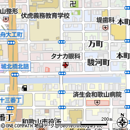 田中コンタクトレンズ周辺の地図