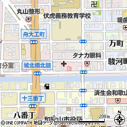 和歌山県和歌山市卜半町21周辺の地図
