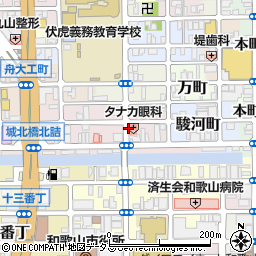 和歌山県和歌山市福町周辺の地図