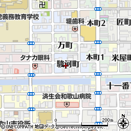 和歌山県和歌山市駿河町47周辺の地図