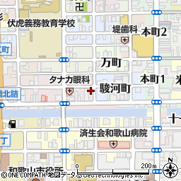 和歌山県和歌山市福町25周辺の地図