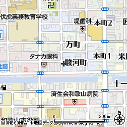 和歌山県和歌山市駿河町61周辺の地図