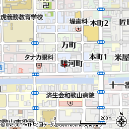 和歌山県和歌山市駿河町49周辺の地図