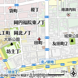 和歌山県和歌山市北ノ新地田町3周辺の地図