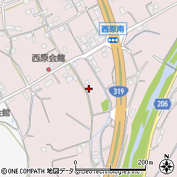 香川県善通寺市与北町2824-1周辺の地図