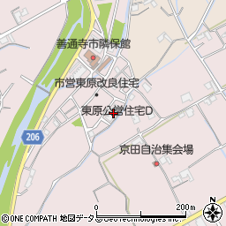 東原公営住宅Ｄ周辺の地図