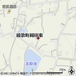 香川県丸亀市綾歌町岡田東790周辺の地図