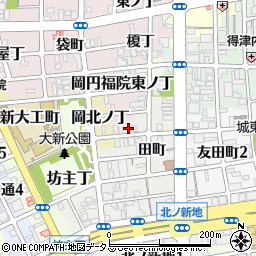 和歌山県和歌山市北ノ新地分銅丁8周辺の地図
