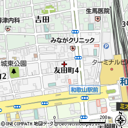 和歌山駅前たまき乳腺外科クリニック周辺の地図