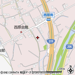 香川県善通寺市与北町2824-5周辺の地図