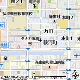 和歌山県和歌山市福町23-2周辺の地図