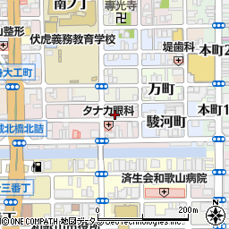 和歌山県和歌山市福町17周辺の地図