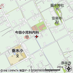 香川県丸亀市垂水町1396周辺の地図