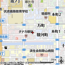 和歌山県和歌山市福町23-4周辺の地図