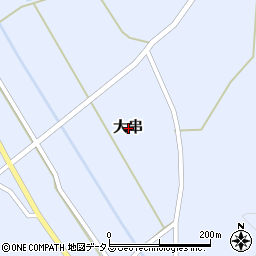 広島県豊田郡大崎上島町大串周辺の地図