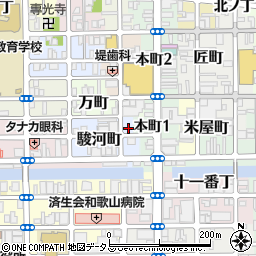 学校法人東海学園　和歌山グローバルビジネスカレッジ周辺の地図