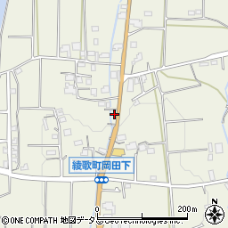 香川県丸亀市綾歌町岡田東450周辺の地図