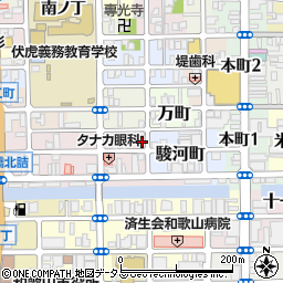 和歌山県和歌山市福町23周辺の地図