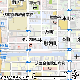 和歌山県和歌山市福町23周辺の地図