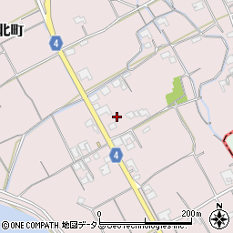 香川県善通寺市与北町446周辺の地図