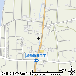 香川県丸亀市綾歌町岡田東136周辺の地図