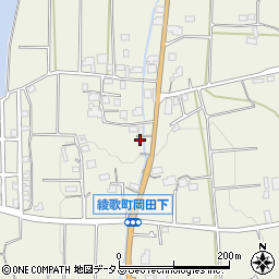 香川県丸亀市綾歌町岡田東136周辺の地図