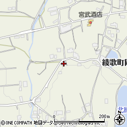 香川県丸亀市綾歌町岡田東751-1周辺の地図