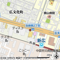なか卯呉広店周辺の地図