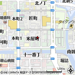 和歌山県和歌山市中ノ店南ノ丁20周辺の地図