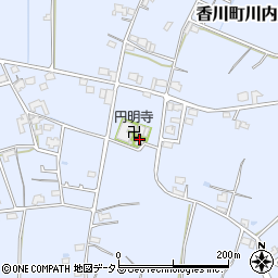 香川県高松市香川町川内原317周辺の地図