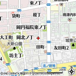 和歌山県和歌山市新内22周辺の地図